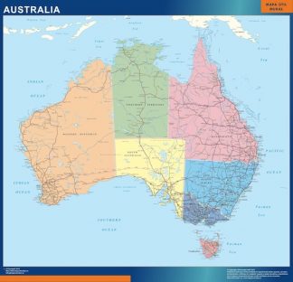 Biggest Australia map