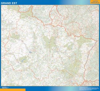 Biggest Region of Grand Est map